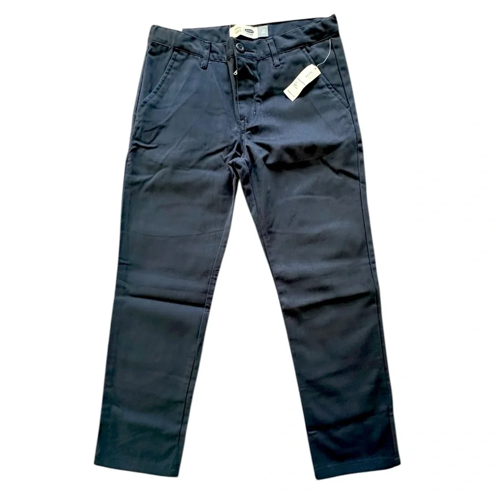 Old Navy | Boys Skinny Navy Uniform Pants | Size 10 Husky | NWT | BRAND NEW